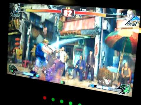 John Chun-li VS Tim119 Abel SF4 London Arcade Sess...