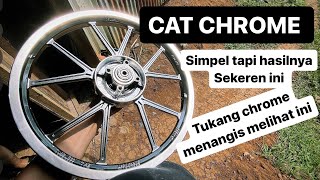 Sialan‼️ternyata Cat chrome hasilnya melebihi ekpektasi ku..