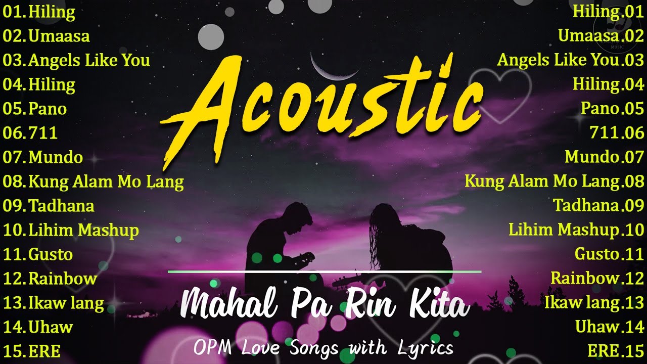 ⁣Best Of OPM Acoustic Love Songs 2024 Playlist With Lyrics💖best of wish 107.5 playlist 2024