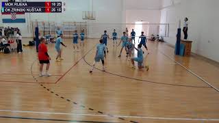 24.4.2026. PH MLAĐI KADETI, GRUPA B, MOK RIJEKA - OK ZRINSKI NUŠTAR