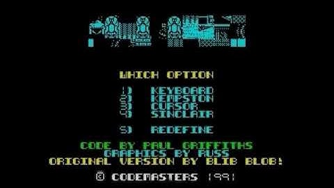 Mean Machine - ZX Spectrum - Recovered From PDS Source Code