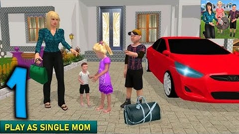 Virtual Single Mom Simulator: Family Mother Life - Android Gameplay Walkthrough Part 1