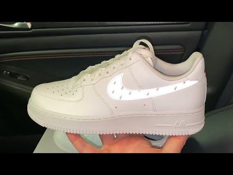 3M x Nike Air Force 1'07 LV8 REVIEW & ON FEET - Subtle 3M Accents