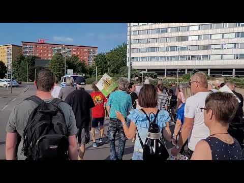 04.07.2022 Chemnitzer Montagsspatziergang für Wahrheit,  Freiheit und Frieden ????