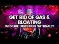 Improve Digestion Naturally | Get Rid Of Gas and Bloating | Constipation Relief Sounds | 528 Hz