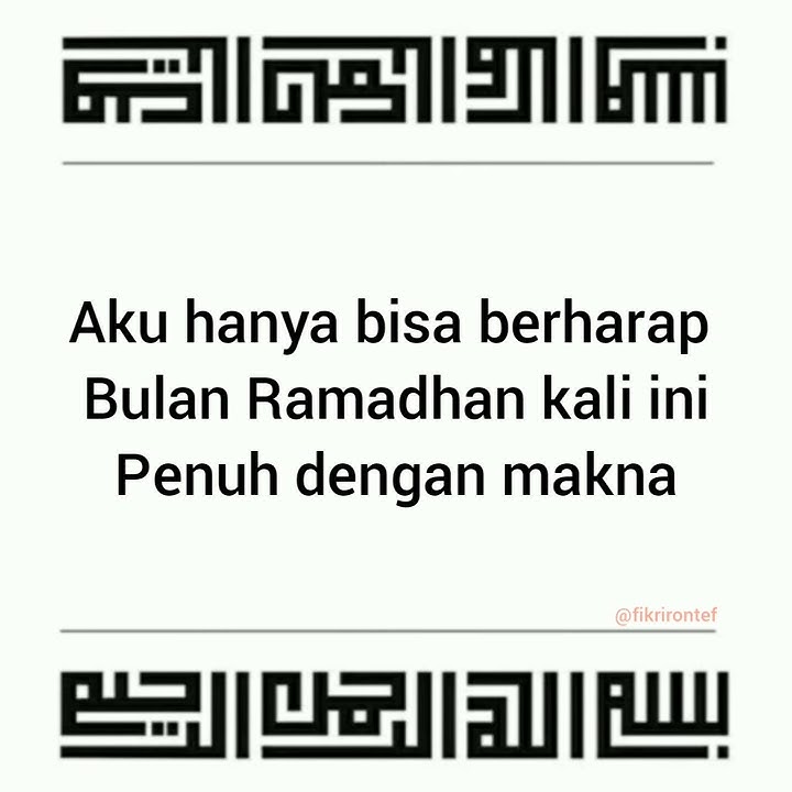 Story WA,Kata maaf untuk menyambut Ramadhan