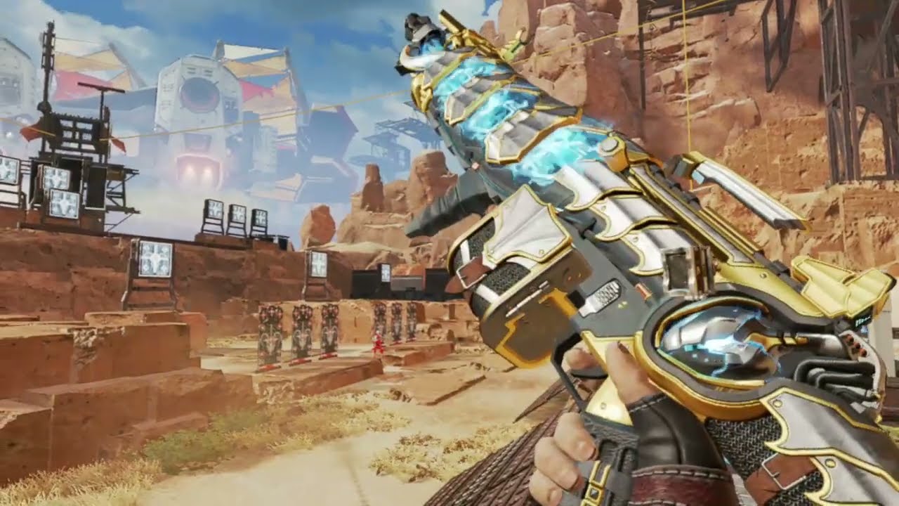 New Evolutive Skin, Spitfire (Winter Soul), All Gestures. [Apex Legends - Highlight - Jul.22]