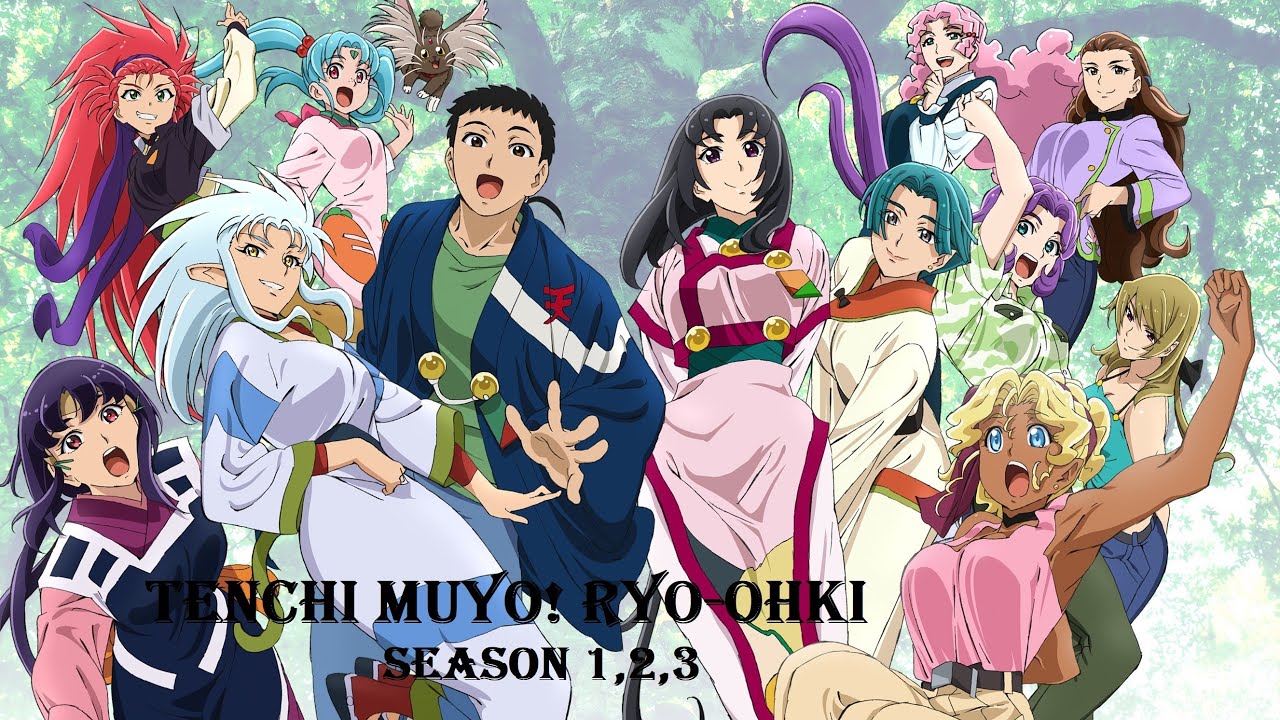 Download Tenchi Muyo! OVA 2-20 ep English Dubbed HD 1080p ( Ryo-Ohki season 1,2 & 3 ) full screen 10h