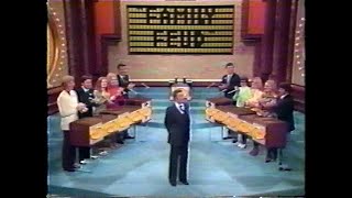 Family Feud 1975 pilot (Better quality)