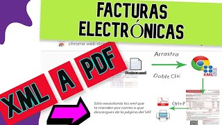 Como transformar un archivo XML a PDF PASO a paso sin PROGRAMAS y en  LÍNEA(FACTURACIÓN ELECTRÓNICA)