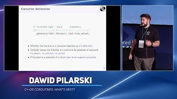 C++20 Coroutines: What