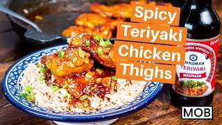 Spicy Teriyaki Chicken Thighs
