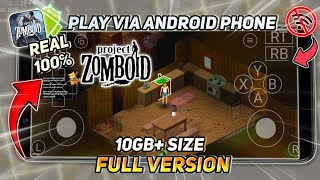 Main Game Project Zomboid Android Offline Full Version 10GB Size - Zomdroid Launcher screenshot 1