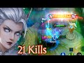 I met Pro Enemy Eudora - Eudora vs Eudora intense match Mobile Legends gameplay