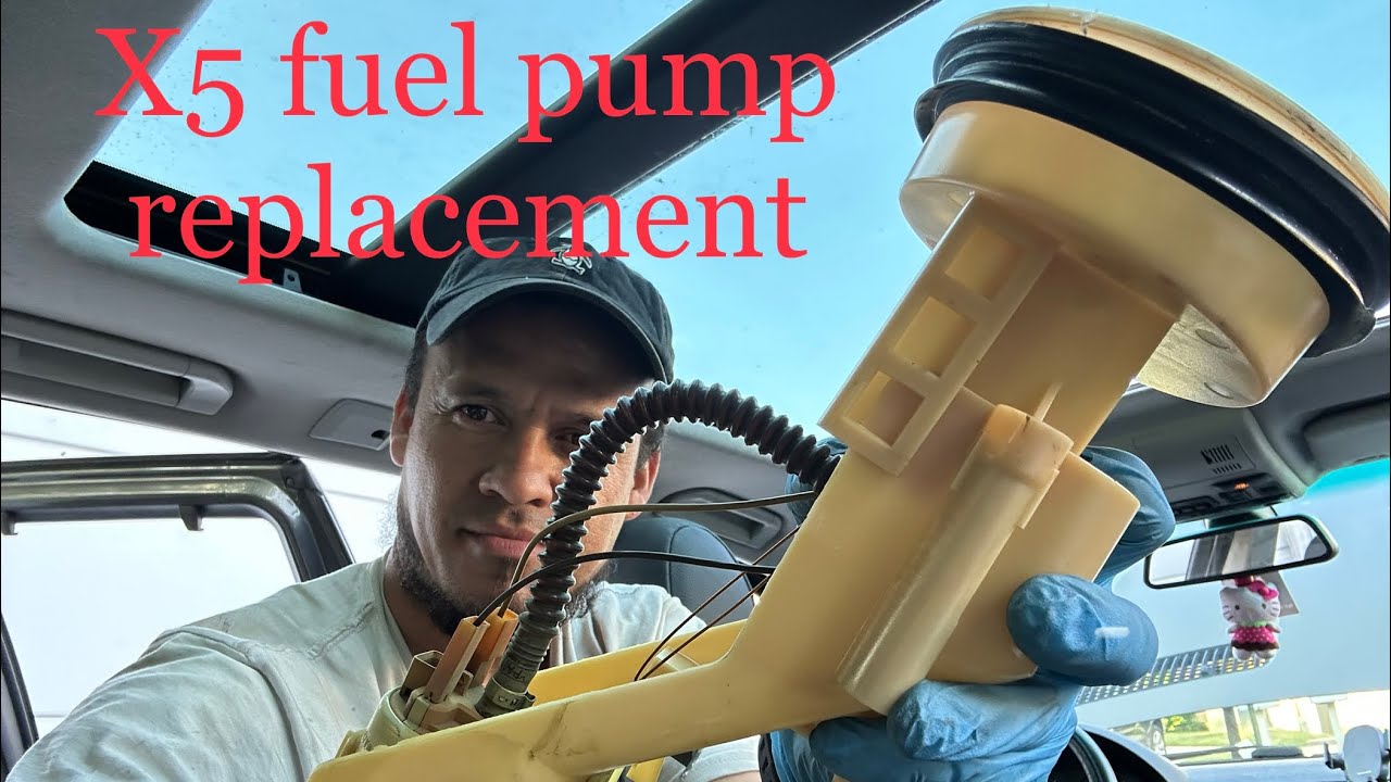 BMW fuel pump replacement - YouTube
