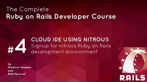 Ruby on Rails - Sign up for online IDE 1