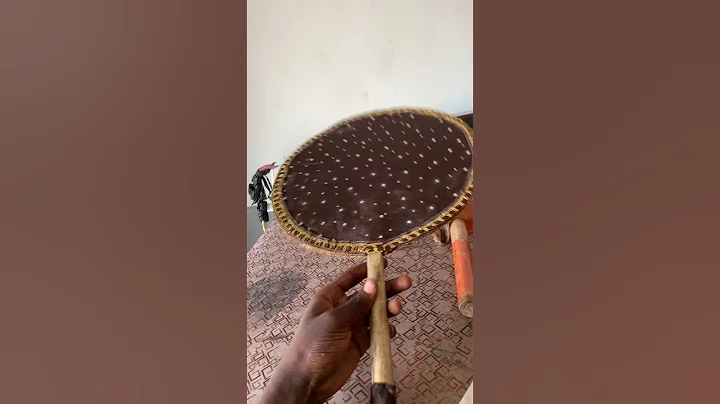 Hand fan bead #igbo #weddingaccessories #handmade #beadwork #handfan