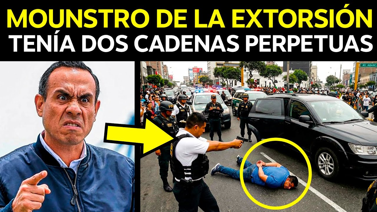 🚨TENÍA DOS CADENAS PERPETUAS Y ESTABA LIBRE: ASÍ CAYÓ “BOBBY”, EL CEREBRO DE LA EXTORSIÓN