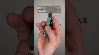 Case Mini Copperlock 19943 Smooth Emerald Green Bone 61749L, Pocket Knife