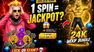 New "GOLDEN RING" Every Spin GRAND Price TrickFree Fire New Event | FF NEW RING EVENT ||