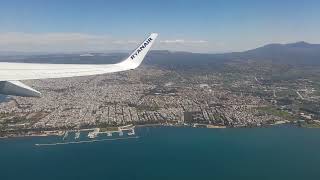 Takeoff from Thessaloniki Airport