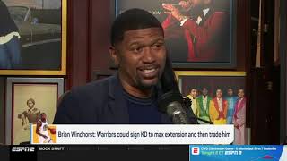 Malika Andrews & Jay Williams REACTION TO Pelicans select Zion Williamson 1st overall in NBA Draft