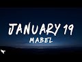 Mabel January 19 Lyrics mp3