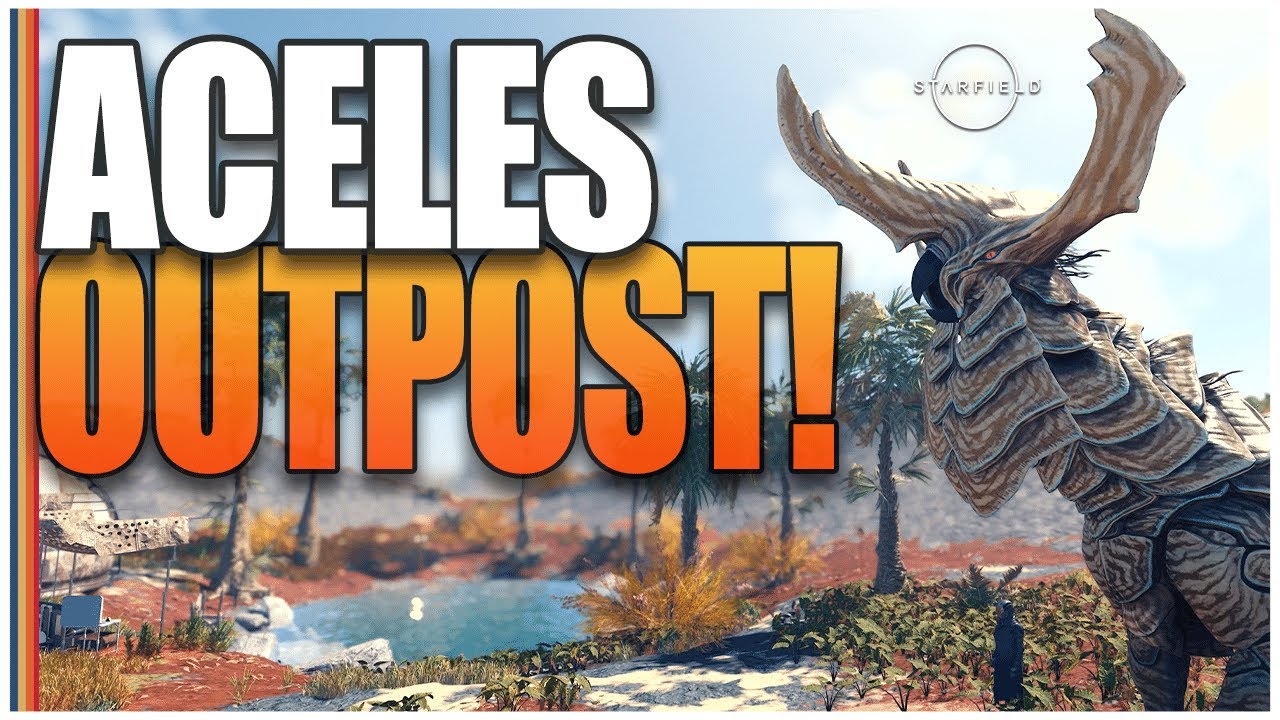 STARFIELD - I Found An Aceles Outpost! - Secret Location 