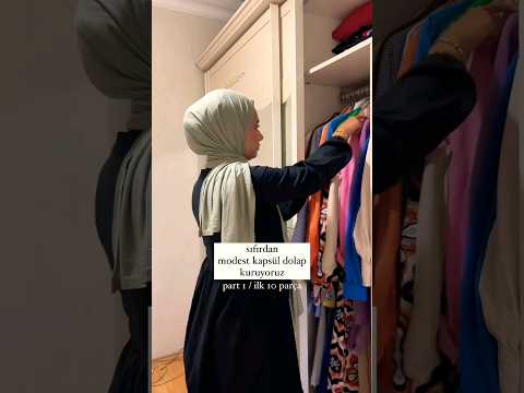 kapsül gardrop #tesettür #hijab #muslimgirl #islam #muhafazakar #kombin #reels #short #skirt #tiktok