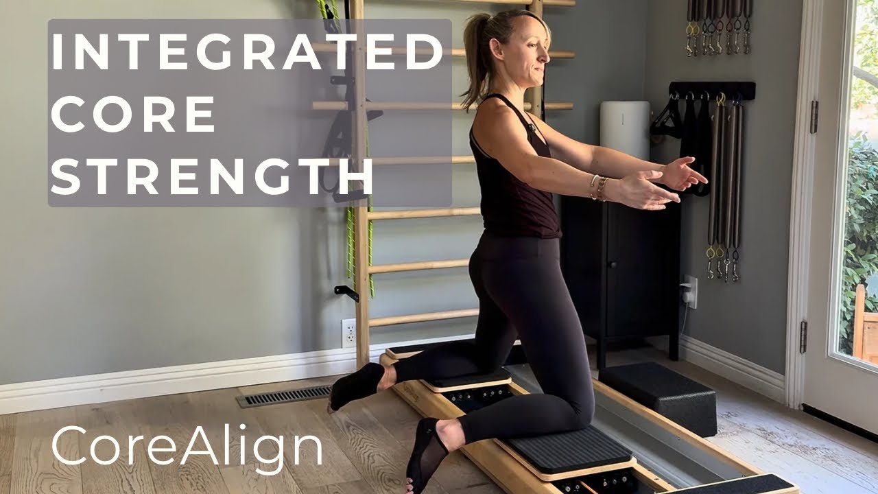CoreAlign Pilates Kneeling Series | Deep Hip Mobility & Core Stability Flow