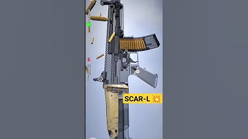 SCAR-L #animation #asmr #rifles #shorts