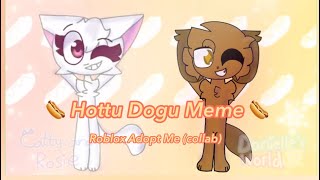 🌭 hottu doggu 🌭 ~ animation meme ~ [collab with catty and rosie] • adopt me • 🌈