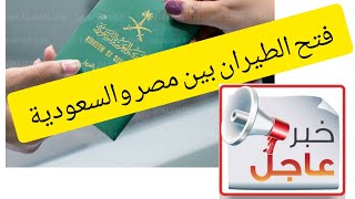 فتح الطيران بين مصر والسعودية وأحدث التطورات بشأن السفر