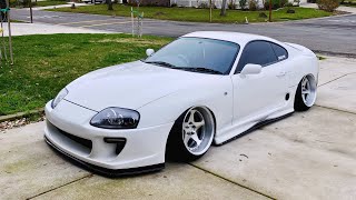 My Mk4 Supra Finally Gets A Wing/Spoiler || Mudda Vlog || 4K