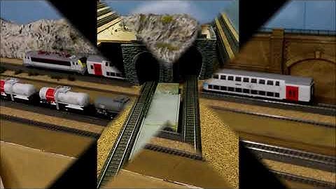 Actie met geluid in  gemaakt met iTrain 5