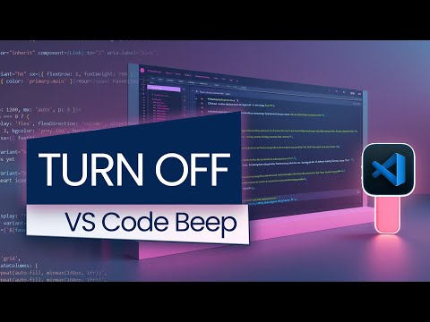 How to Remove Annoying Beep Sound in VS Code (Quick Fix!)
