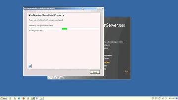 Installing sharepoint 2010 part two