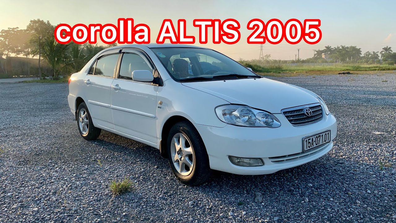 cuongquang bán xe Sedan TOYOTA Altis 2005 màu Đen giá 245 triệu ở Hà Nội