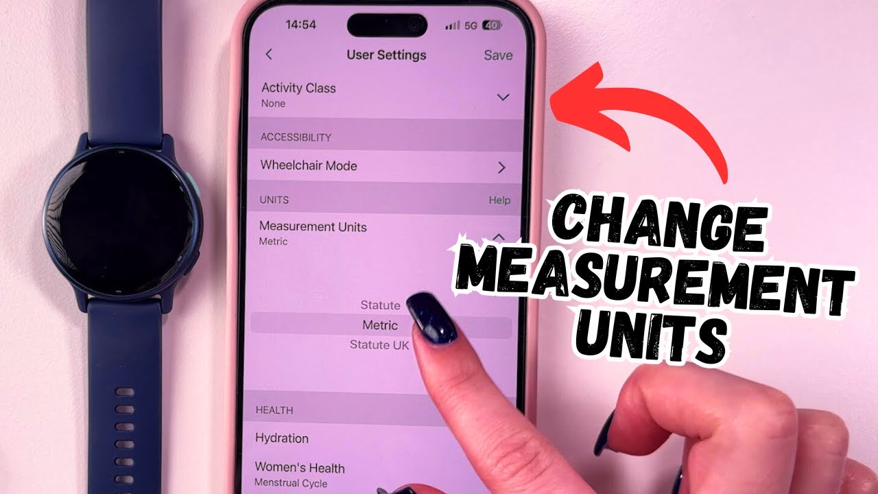 how-to-change-measurement-units-on-garmin-vivoactive-5-youtube