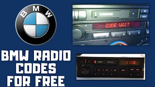 How do I get the radio code for my BMW? Unlock your BMW radio FOR FREE  | Reset REGION