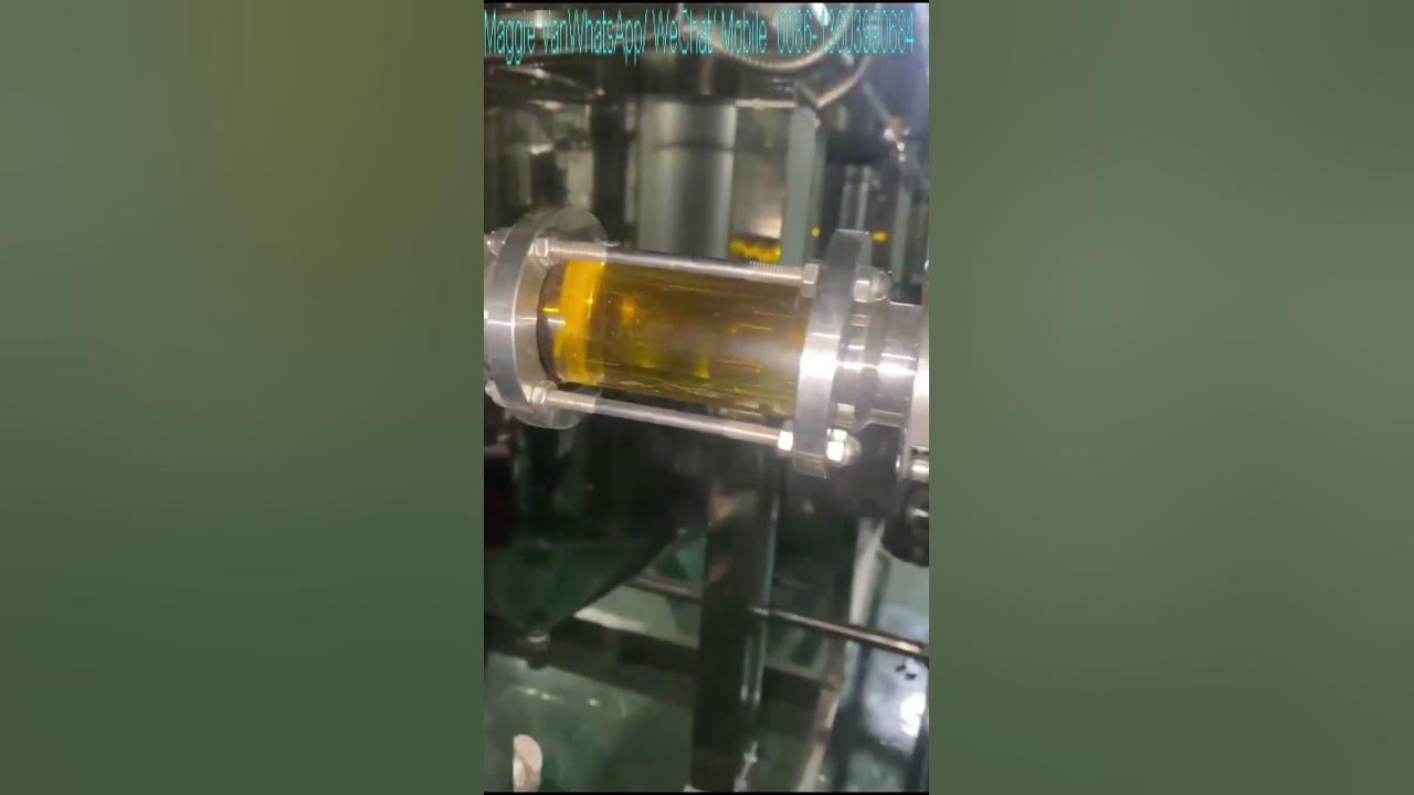 Detailed work video of crude oil refining plant, oil refinery testing