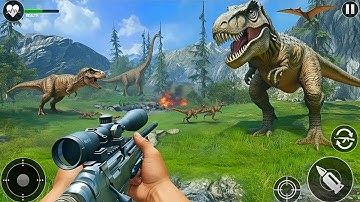 Dino Hunting World Shooting Game 25 - Android Gameplay
