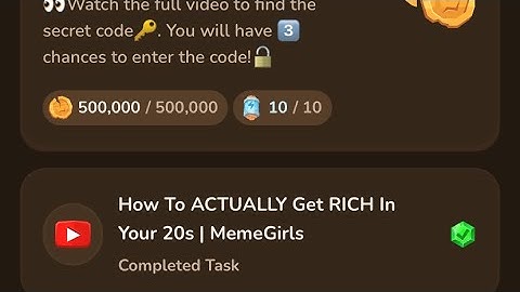 How To ACTUALLY Get RICH In Your 20s | Memefi Code Today 24 August #memefi