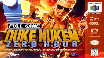 Duke Nukem: Zero Hour [N64] 100% Gameplay Walkthrough FULL GAME [4K60ᶠᵖˢ UHD🔴]