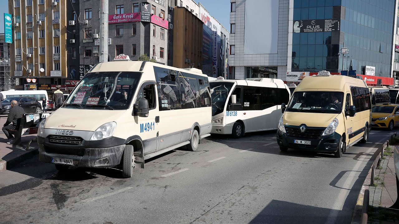 Minibüslerde 