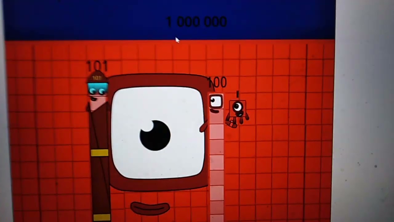 I Voice @Electro/Number_Twenty Numberblocks Standing Tall