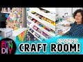 How I Organize My Craft Supplies 😍  2019 Craft Room Tour + craft room organization