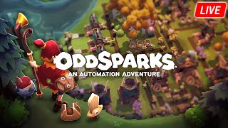 An Adorable Early Access Automation Game! ❤ Oddsparks EA First Look!