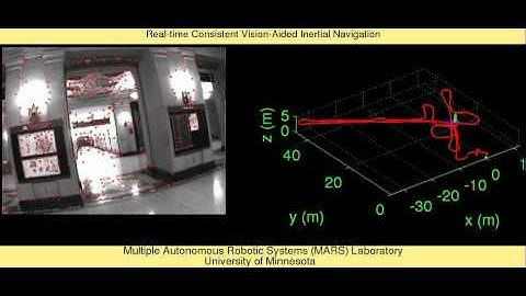 Real-time Consistent Vision-Aided Inertial Navigation: Demonstration over an indoor environment