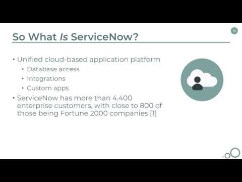 ServiceNow - What Is It? - YouTube